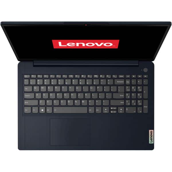 Laptop LENOVO IdeaPad 3 15ALC6, AMD Ryzen 5 5500U pana la 4GHz, 15.6" Full HD, 8GB, SSD 256GB, AMD Radeon Graphics, Free Dos, Abyss Blue
