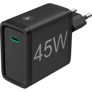 Incarcator retea HAMA 210578, 1x USB-C, Power Delivery (PD), 45W, negru