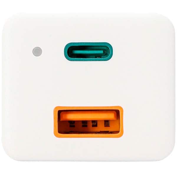 Incarcator retea HAMA GaN Charger 210592, 1xUSB, 1x USB-C, Power Delivery  (PD), alb