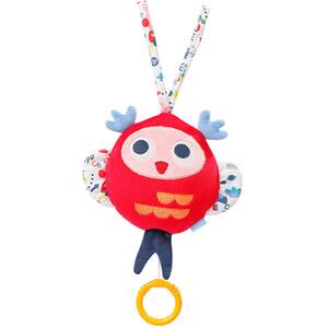 Jucarie muzicala FEHN Bufnita vesela 55092, 0 luni+, multicolor 