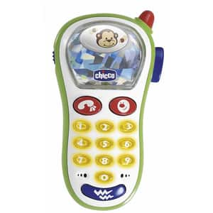 Jucarie CHICCO Telefon cu vibratii si camera foto, 6 luni - 2 ani, multicolor