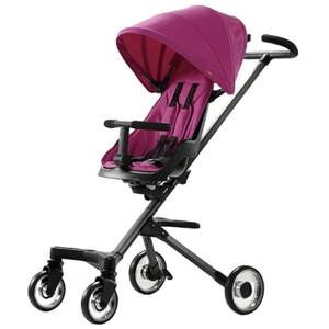 Carucior sport QPLAY Easy 321QPEASY10, 5 puncte, 6 luni+, roz-negru