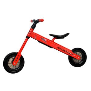 Bicicleta copii fara pedale COCCOLLE B-Bike 335010020, roata 8.3", rosu-negru