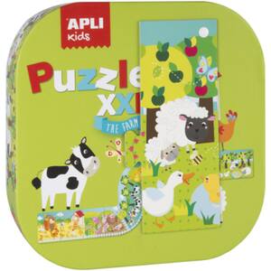 Puzzle XXL APLI Farm AL016486, 3 ani+, 12 piese