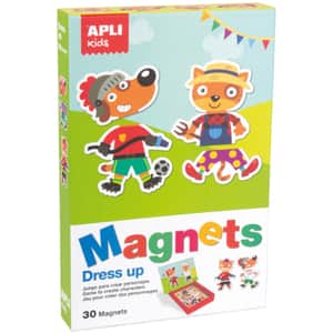 Joc magnetic APLI Dress up AL016495BUC, 3 ani+, 30 piese