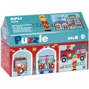Puzzle APLI Fire station AL017353, 3 ani+, 24 piese