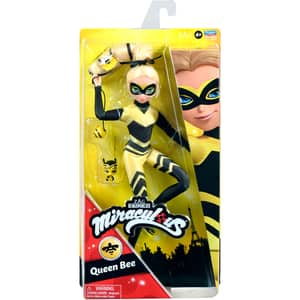 Papusa MIRACULOUS Queen Bee MLB50003O, 4 ani+, galben-negru