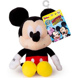Jucarie de plus DISNEY Mickey Mouse cu sunete 182387, 0 luni+, negru-rosu