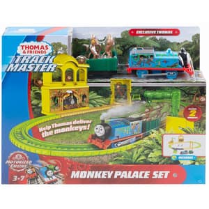 Set THOMAS Trackmaster Monkey Palace MTFXX65, 3 ani+, multicolor