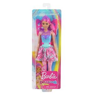 Papusa BARBIE Zana Dreamtopia MTGJJ99O, 3 ani+, roz-albastru