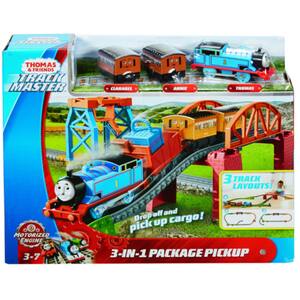 Set THOMAS 3 in 1 Track Master - Package pickup MTGPD88, 3 ani+, multicolor