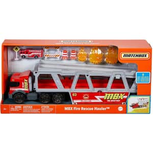 Set MATCHBOX Fire Rescue Hauler MTGWM23, 3 ani+, multicolor