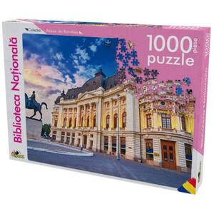 Puzzle NORIEL Peisaje din Romania - Biblioteca Nationala NOR5397, 5 ani+, 1000 piese 