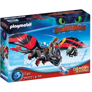 Set figurine PLAYMOBIL Dragons - Hiccup si Toothless PM70727, 4 ani+, multicolor