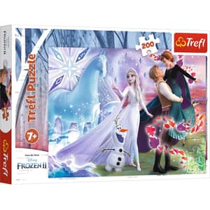 Puzzle TREFL Disney Frozen II - Universul magic 13265, 7 ani+, 200 piese