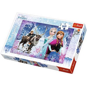 Puzzle TREFL Frozen - Aventuri iarna 15344, 6 ani+, 160 piese 