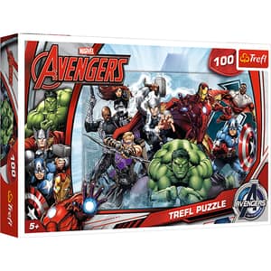 Puzzle TREFL Incepe atacul Marvel 16272, 5 ani+, 100 piese 