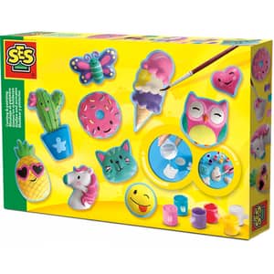 Set creativ SES Happy figures, S01133, 5 ani+, multicolor