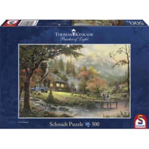 Puzzle SCHMIDT Thomas Kinkade - Momente de pace SSP-58465, 12 ani+, 500 piese 