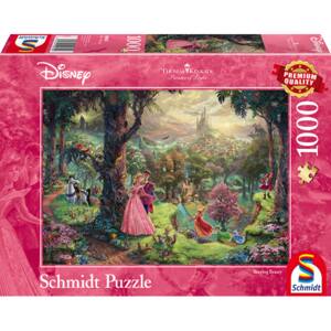 Puzzle SCHMIDT Thomas Kinkade - Frumoasa din padurea adormita SSP-59474, 12 ani+, 1000 piese 