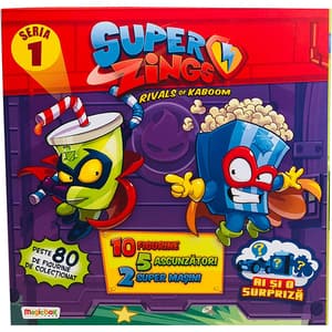 Set figurine SUPERZINGS SZ1011O, 3 ani+, multicolor