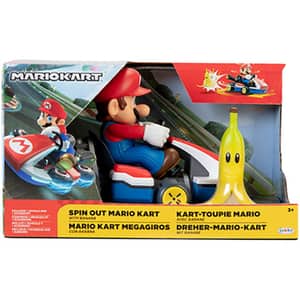 Figurina JAKKS PACIFIC Spin Out Mario Kart 408744, 3 ani+, multicolor
