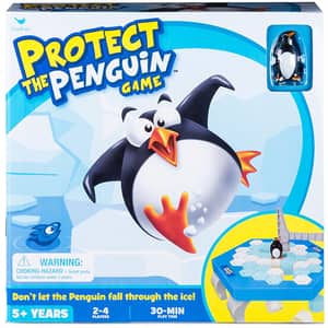 Joc de societate SPIN MASTER Protect the penguin 6041024, 5 ani+, 2 - 4 jucatori