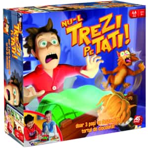 Joc de societate AS GAMES Nu-l trezi pe tati 1040-30006, 5 ani+, 2-4 jucatori