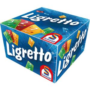 Joc de societate OXYGAME Ligretto albastru BG-943_ARO, 8 ani+, 2-4 jucatori