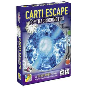Joc de societate DV GIOCHI Escape - Contracronometru editia II ESC2879, 12 ani+, 1-6 jucatori