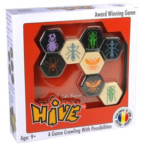 Joc de societate G42 GAMES Hive RO HIV2329, 9 ani+, 2 jucatori
