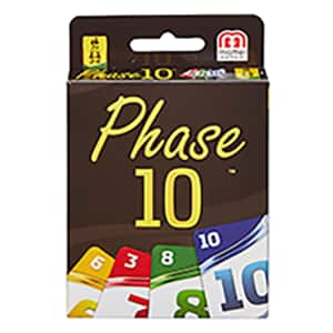 Joc de societate MATTEL Phase 10 MTFFY05, 7 ani+, 2-6 jucatori