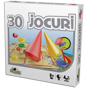 Joc de societate NORIEL 30 de jocuri in 1 NOR 5597, 3 ani+, 2-4 jucatori