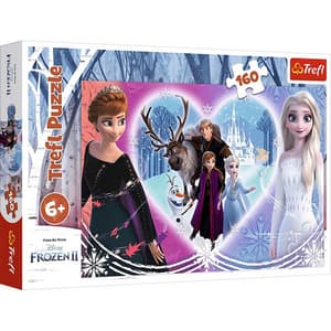 Puzzle TREFL Disney Frozen II - Momente vesele 15408, 6 ani+, 160 piese