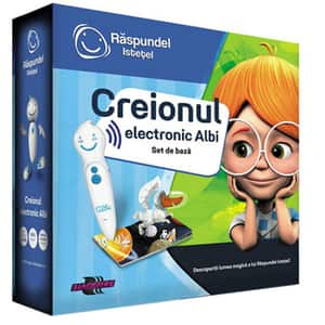 Creion electronic RASPUNDEL ISTETEL Albi 69344, 5 ani+, alb-albastru