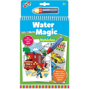 Carte de colorat GALT Water Magic Vehicule 1004933, 3 ani+, 6 imagini