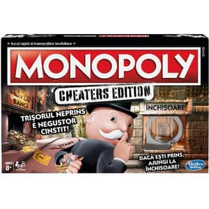 Joc de societate HASBRO Monopoly Cheaters RO E1871, 8 ani+, 2-6 jucatori