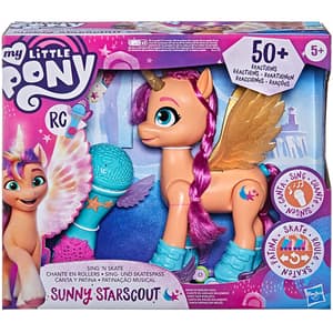 Figurina MY LITTLE PONY Canta si patineaza cu Sunny Starscout F1786, 5 ani+, multicolor