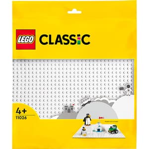 LEGO Classic: Placa de baza alba 11026, 4 ani+, 1 piesa