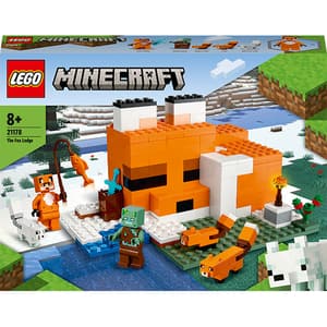 LEGO Minecraft: Vizuina vulpilor 21178, 8 ani+, 193 piese