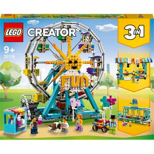 LEGO Creator: Roata din parcul de distractii 31119, 9 ani+, 1002 piese