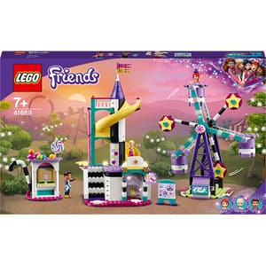 LEGO Friends:Roata si tobogan magic 41689, 7 ani+, 545 piese