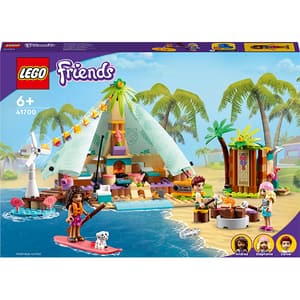 LEGO Friends: Camping luxos pe plaja 41700, 6 ani+, 380 piese