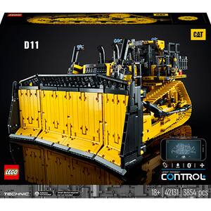 LEGO Technic: Buldozer Cat D11 42131, 18 ani+, 3854 piese