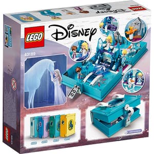 LEGO Disney: Aventuri din cartea de povesti cu Elsa si Nokk 43189, 5 ani+, 125 piese