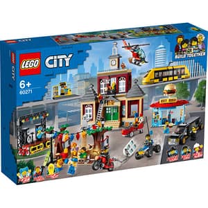LEGO City: Piata Principala 60271, 6 ani+, 1517 piese
