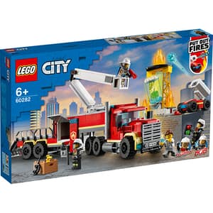 LEGO City: Unitatea de comanda a pompierilor 60282, 6 ani+, 380 piese