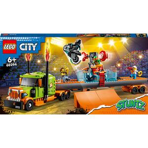LEGO City: Camion de cascadorii 60294, 6 ani+, 420 piese