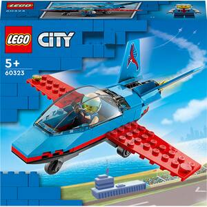 LEGO City: Avion de acrobatii 60323, 5 ani+, 59 piese