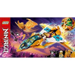 LEGO Ninjago: Avionul-dragon auriu al lui Zane 71770, 7 ani+, 258 piese